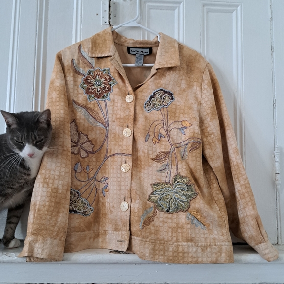 Indigo Moon Yellow Jacket Size: Small - Picture 1 of 3